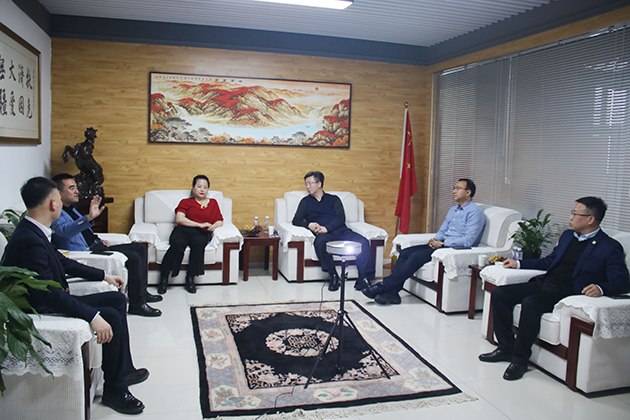 鸡东县政府领导视察开云线上平台（集团）官方网站